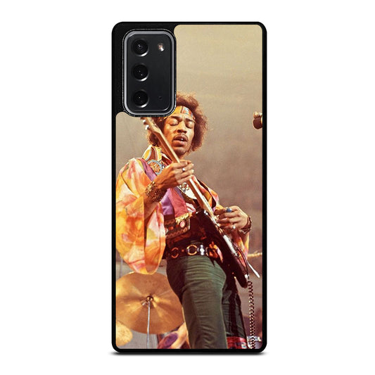 JIMI HENDRIX AND GUITAR Samsung Galaxy Note 20 Case Cover