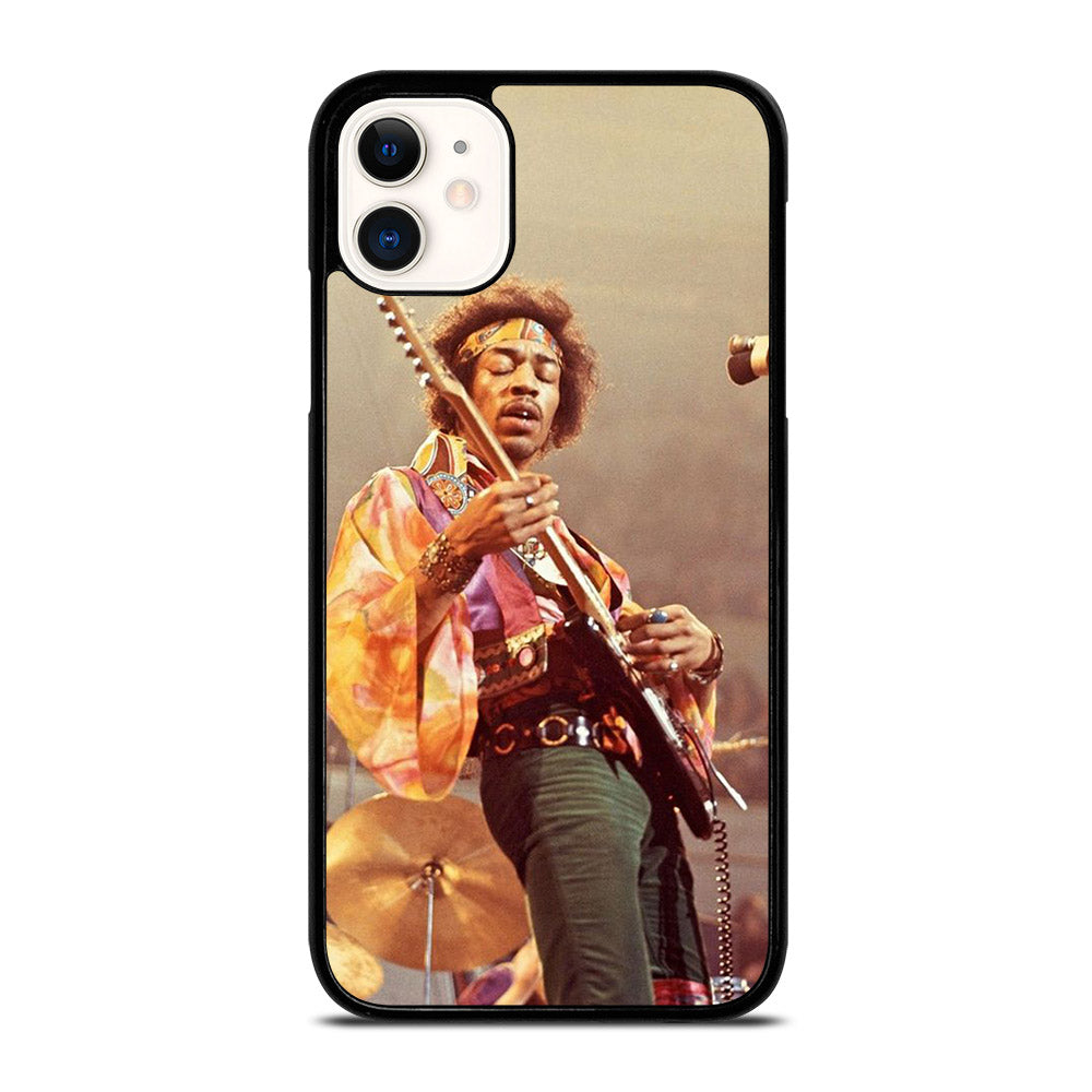 JIMI HENDRIX AND GUITAR iPhone 11 Case Cover