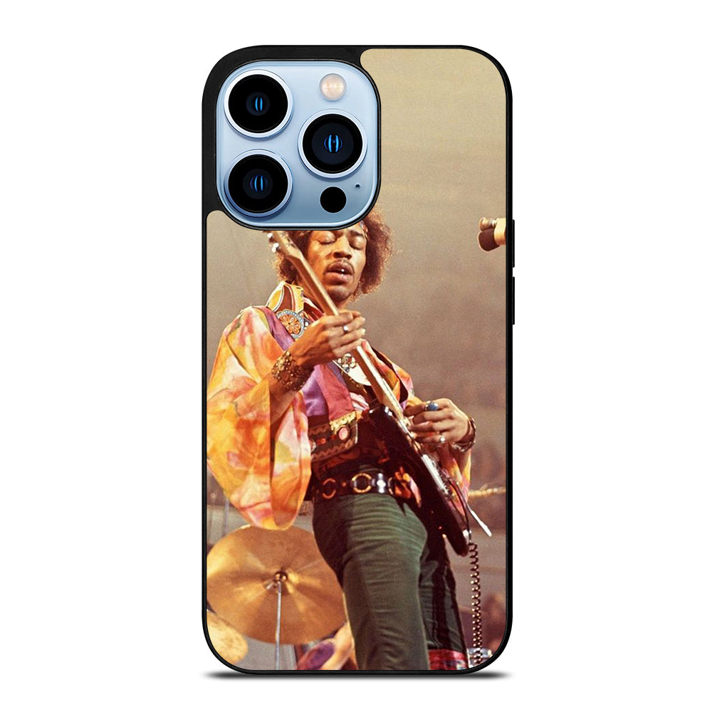 JIMI HENDRIX AND GUITAR iPhone 13 Pro Max Case Cover