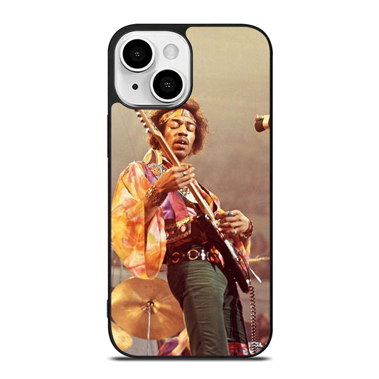 JIMI HENDRIX AND GUITAR iPhone 13 Mini Case Cover