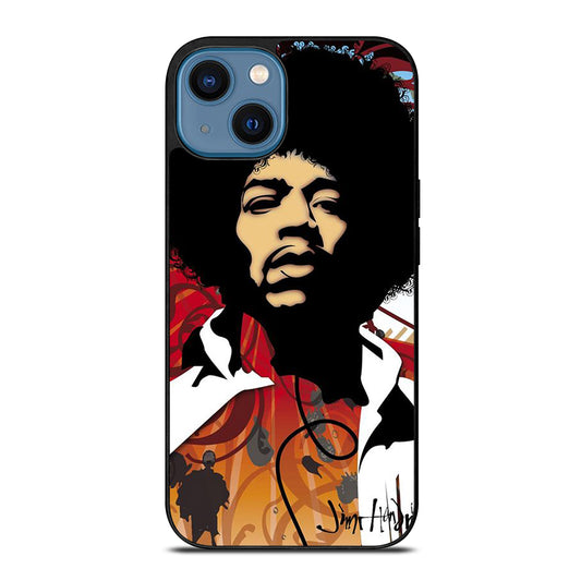 JIMI HENDRIX ART iPhone 14 Case Cover