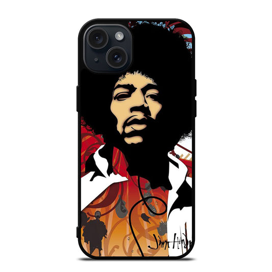 JIMI HENDRIX ART iPhone 15 Plus Case Cover