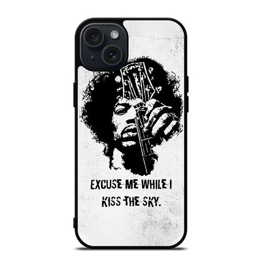 JIMI HENDRIX QUOTE iPhone 15 Plus Case Cover