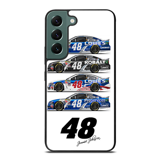 JIMMIE JOHNSON NASCAR ALL CAR Samsung Galaxy S22 Case Cover