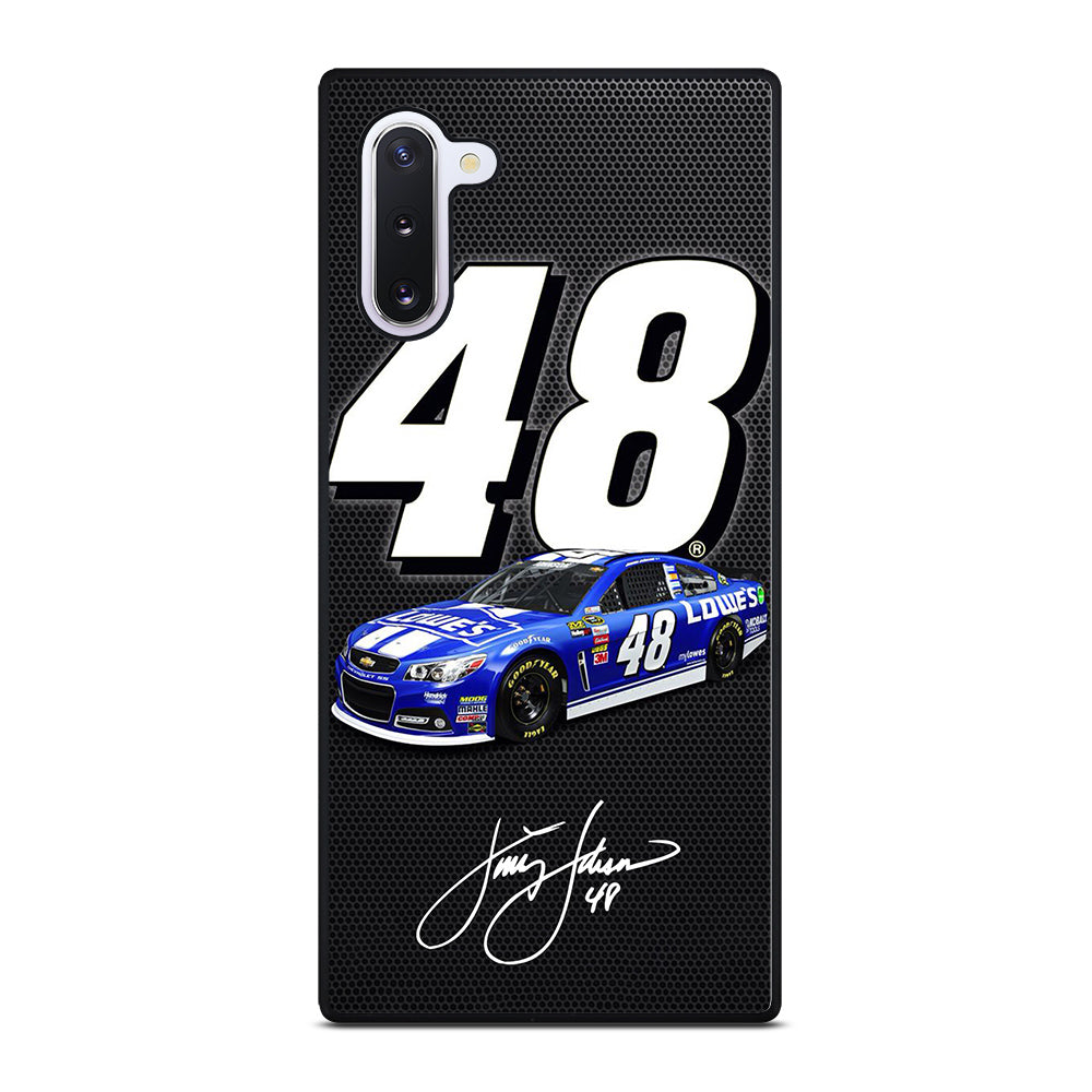 JIMMIE JOHNSON NASCAR SIGNATURE Samsung Galaxy Note 10 Case Cover