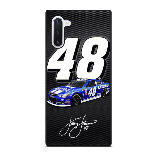 JIMMIE JOHNSON NASCAR SIGNATURE Samsung Galaxy Note 10 Case Cover