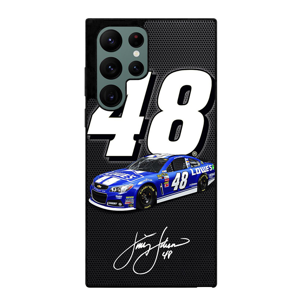 JIMMIE JOHNSON NASCAR SIGNATURE Samsung Galaxy S22 Ultra Case Cover