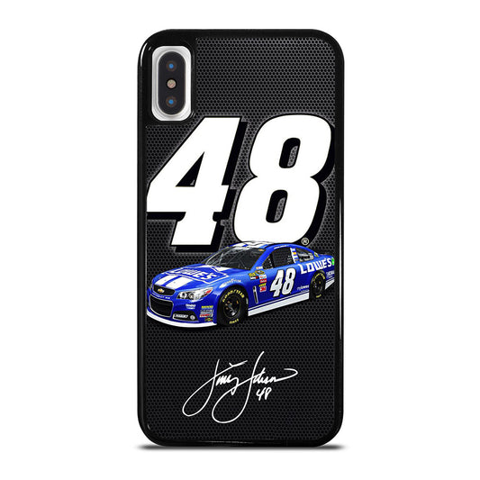 JIMMIE JOHNSON NASCAR SIGNATURE iPhone X / XS Case Cover