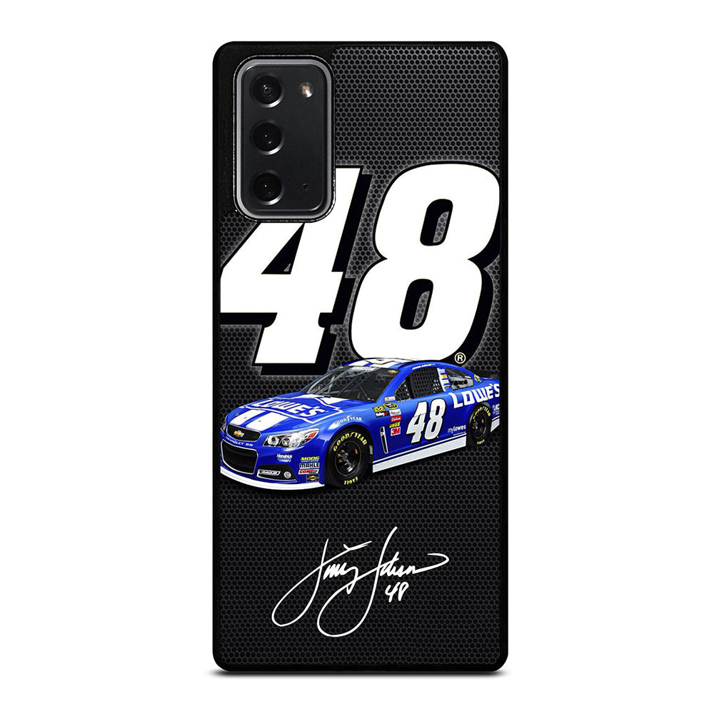 JIMMIE JOHNSON NASCAR SIGNATURE Samsung Galaxy Note 20 Case Cover