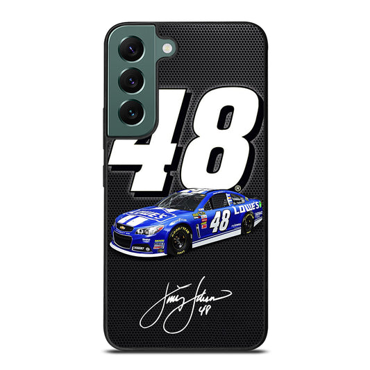 JIMMIE JOHNSON NASCAR SIGNATURE Samsung Galaxy S22 Case Cover