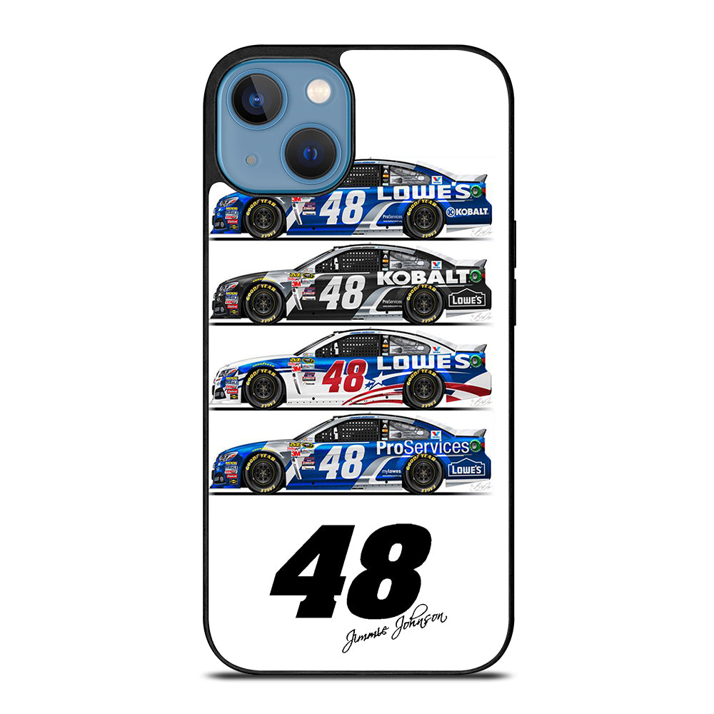 JIMMIE JOHNSON NASCAR ALL CAR iPhone 13 Case Cover
