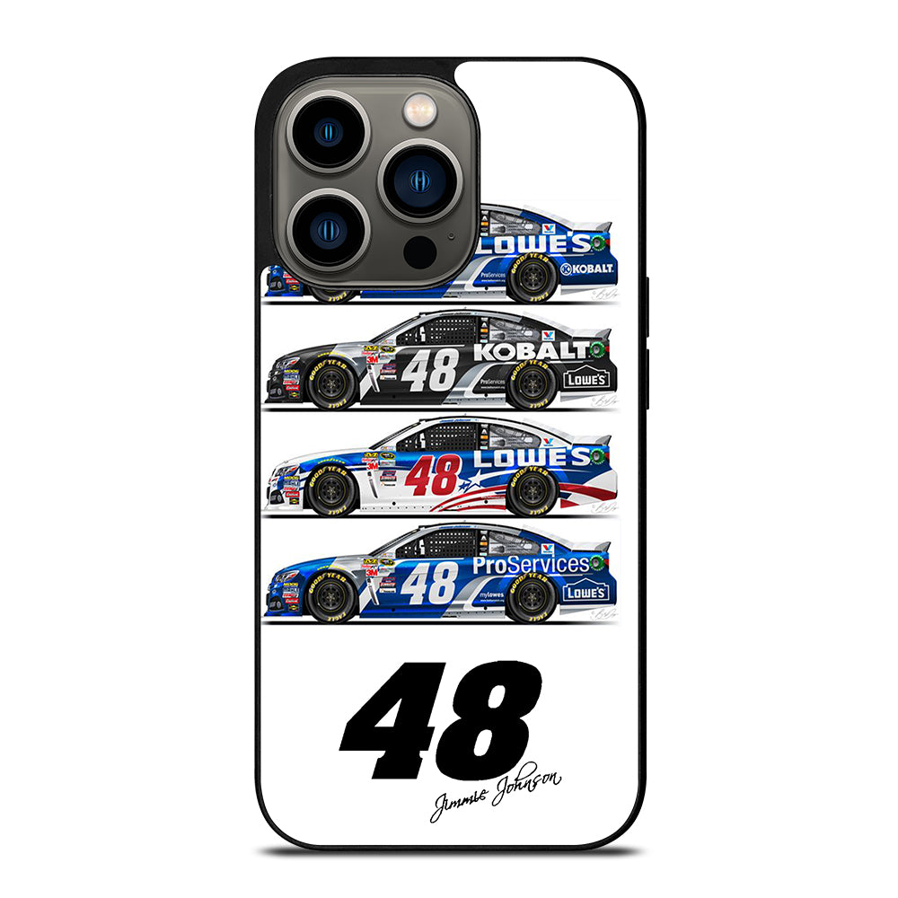 JIMMIE JOHNSON NASCAR ALL CAR iPhone 13 Pro Case Cover