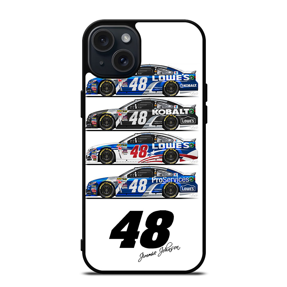JIMMIE JOHNSON NASCAR ALL CAR iPhone 15 Plus Case Cover