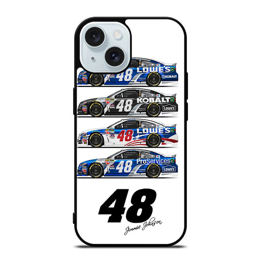 JIMMIE JOHNSON NASCAR ALL CAR iPhone 15 Case Cover