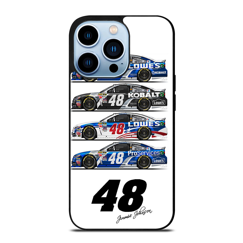 JIMMIE JOHNSON NASCAR ALL CAR iPhone 13 Pro Max Case Cover