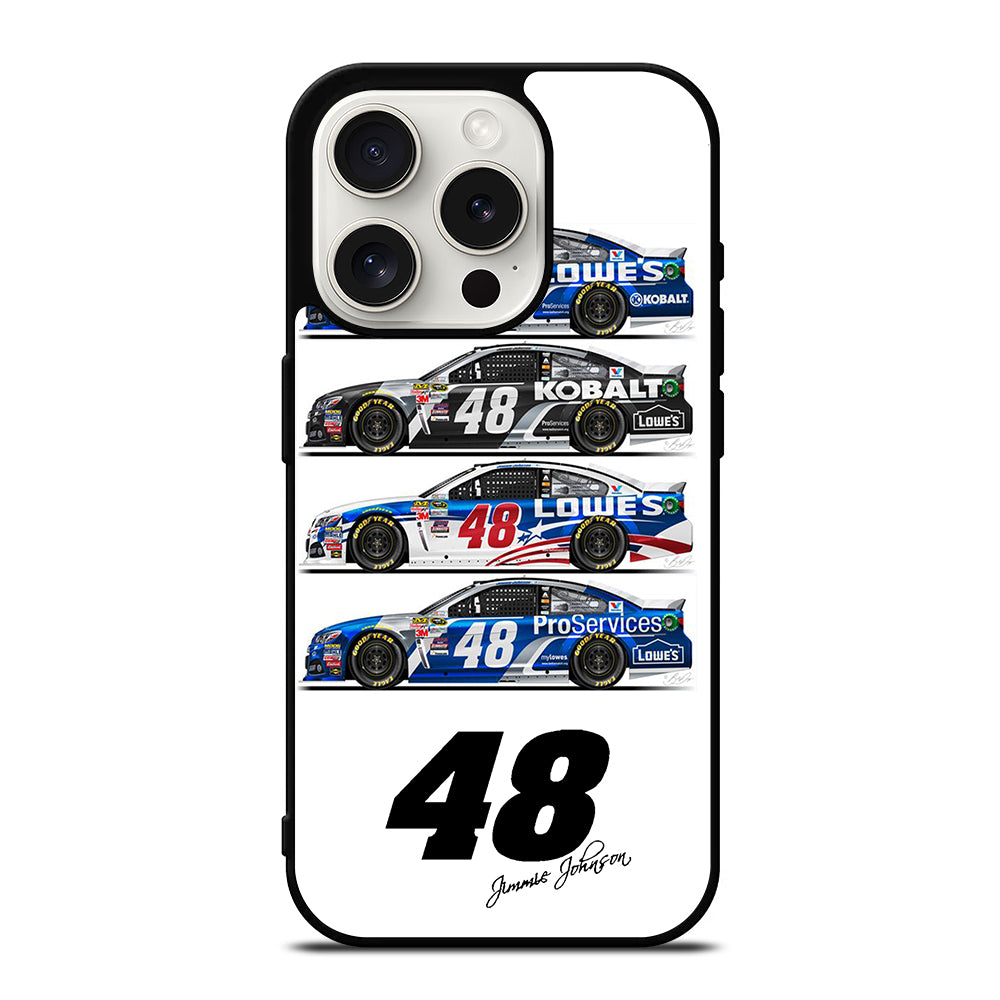 JIMMIE JOHNSON NASCAR ALL CAR iPhone 15 Pro Case Cover
