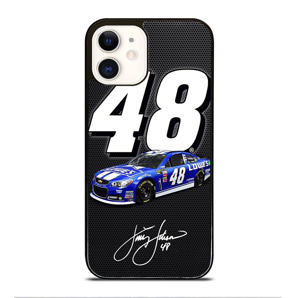 JIMMIE JOHNSON NASCAR SIGNATURE iPhone 12 Case Cover