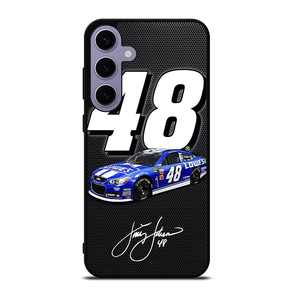 JIMMIE JOHNSON NASCAR SIGNATURE Samsung Galaxy S24 Plus Case Cover