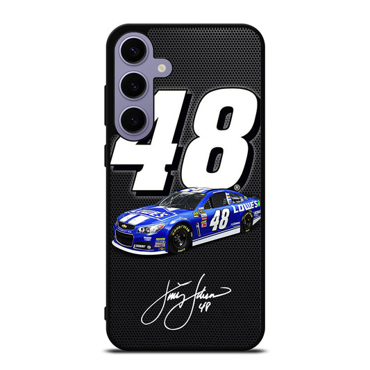 JIMMIE JOHNSON NASCAR SIGNATURE Samsung Galaxy S24 Plus Case Cover