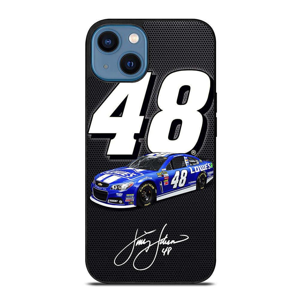 JIMMIE JOHNSON NASCAR SIGNATURE iPhone 14 Case Cover