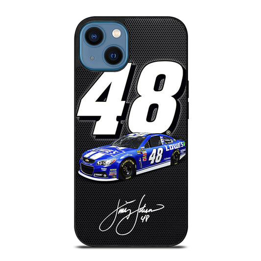 JIMMIE JOHNSON NASCAR SIGNATURE iPhone 14 Case Cover