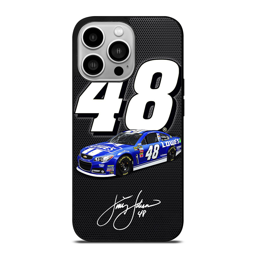 JIMMIE JOHNSON NASCAR SIGNATURE iPhone 14 Pro Case Cover