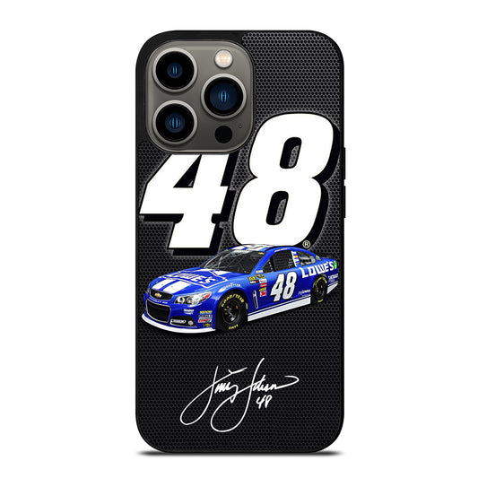 JIMMIE JOHNSON NASCAR SIGNATURE iPhone 13 Pro Case Cover