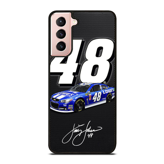 JIMMIE JOHNSON NASCAR SIGNATURE Samsung Galaxy S21 Case Cover