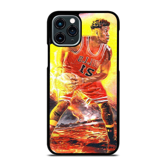 JIMMY BUTLER FLAME CHICAGO BULLS iPhone 11 Pro Case Cover