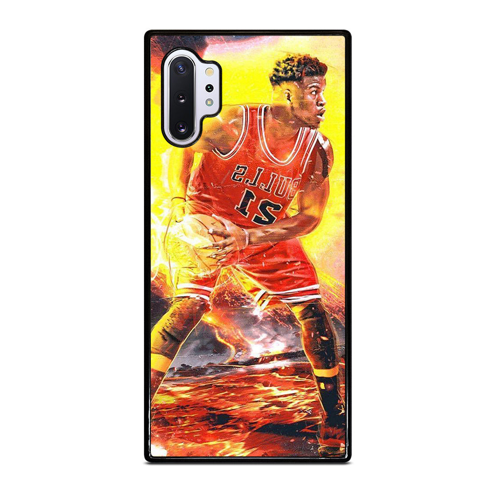 JIMMY BUTLER FLAME CHICAGO BULLS Samsung Galaxy Note 10 Plus Case Cover