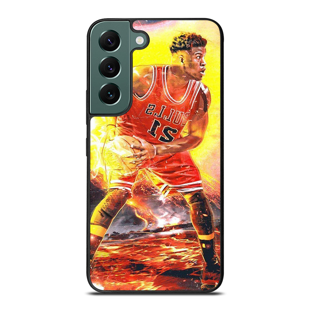 JIMMY BUTLER FLAME CHICAGO BULLS Samsung Galaxy S22 Case Cover