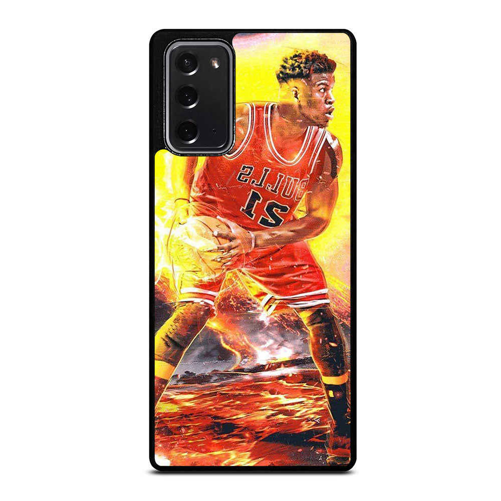 JIMMY BUTLER FLAME CHICAGO BULLS Samsung Galaxy Note 20 Case Cover