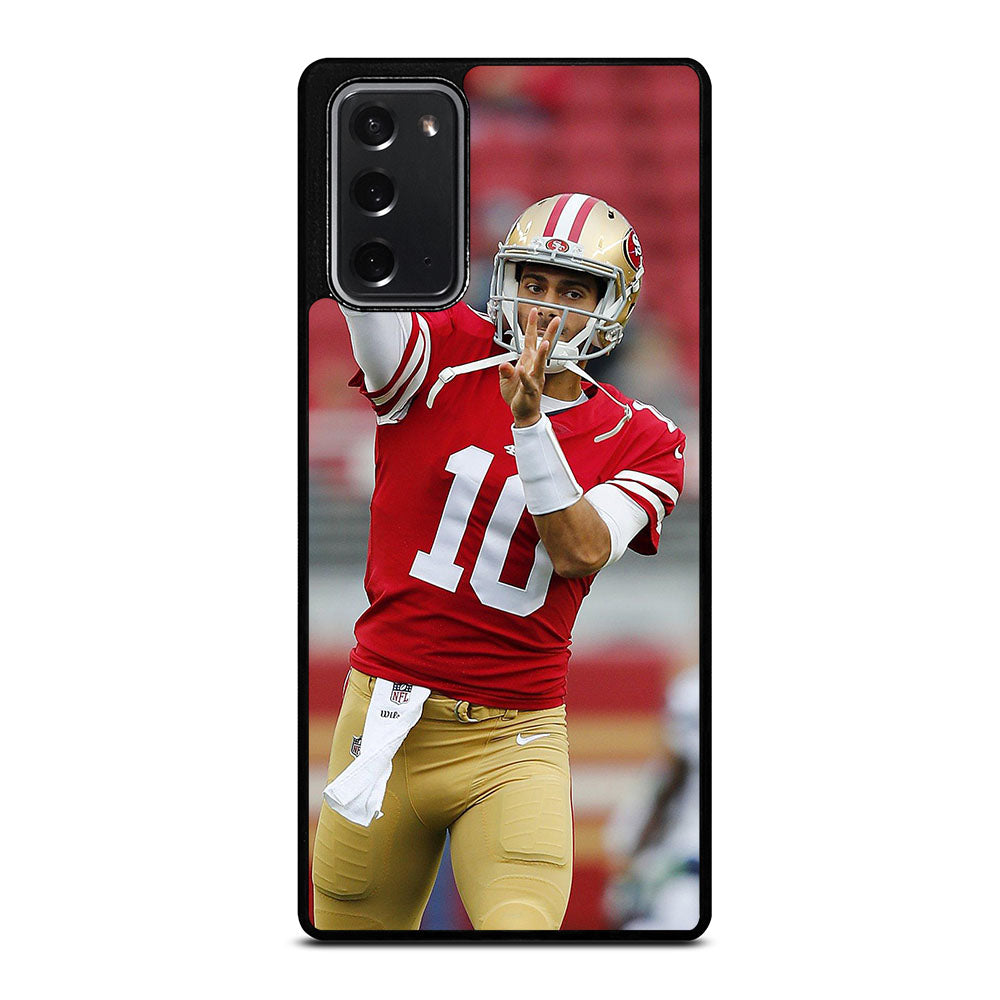 JIMMY GAROPPOLO 49ERS FOOTBALL Samsung Galaxy Note 20 Case Cover