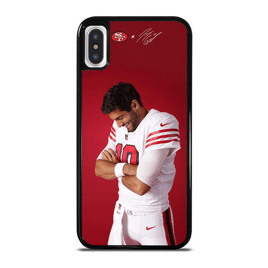 JIMMY GAROPPOLO 49ERS SIGNATURE iPhone X / XS Case Cover