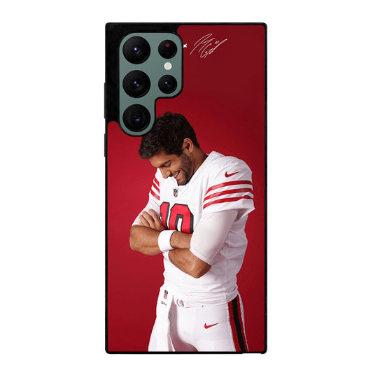 JIMMY GAROPPOLO 49ERS SIGNATURE Samsung Galaxy S22 Ultra Case Cover