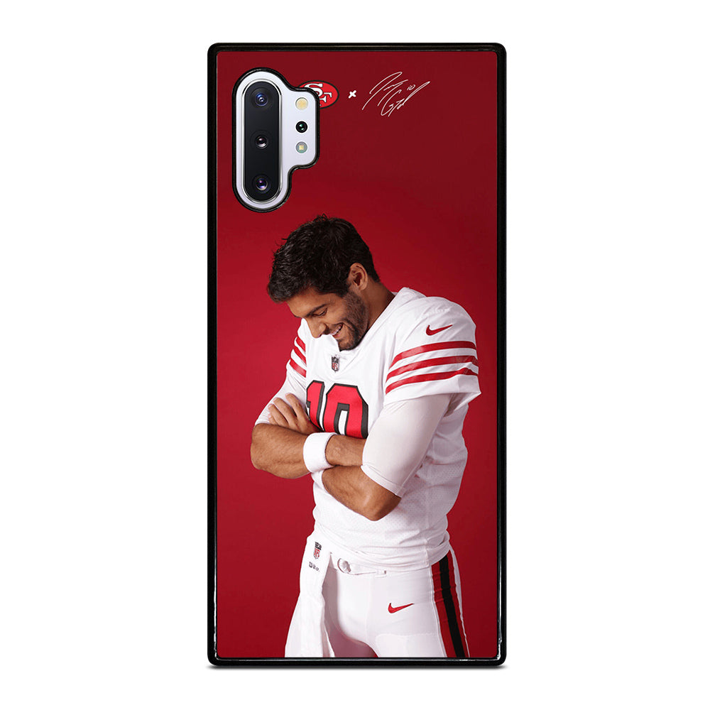 JIMMY GAROPPOLO 49ERS SIGNATURE Samsung Galaxy Note 10 Plus Case Cover