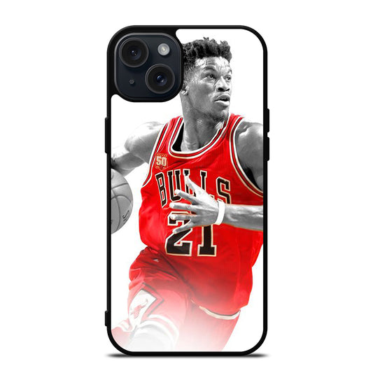 JIMMY BUTLER CHICAGO BULLS BASKETBALL iPhone 15 Plus Case Cover