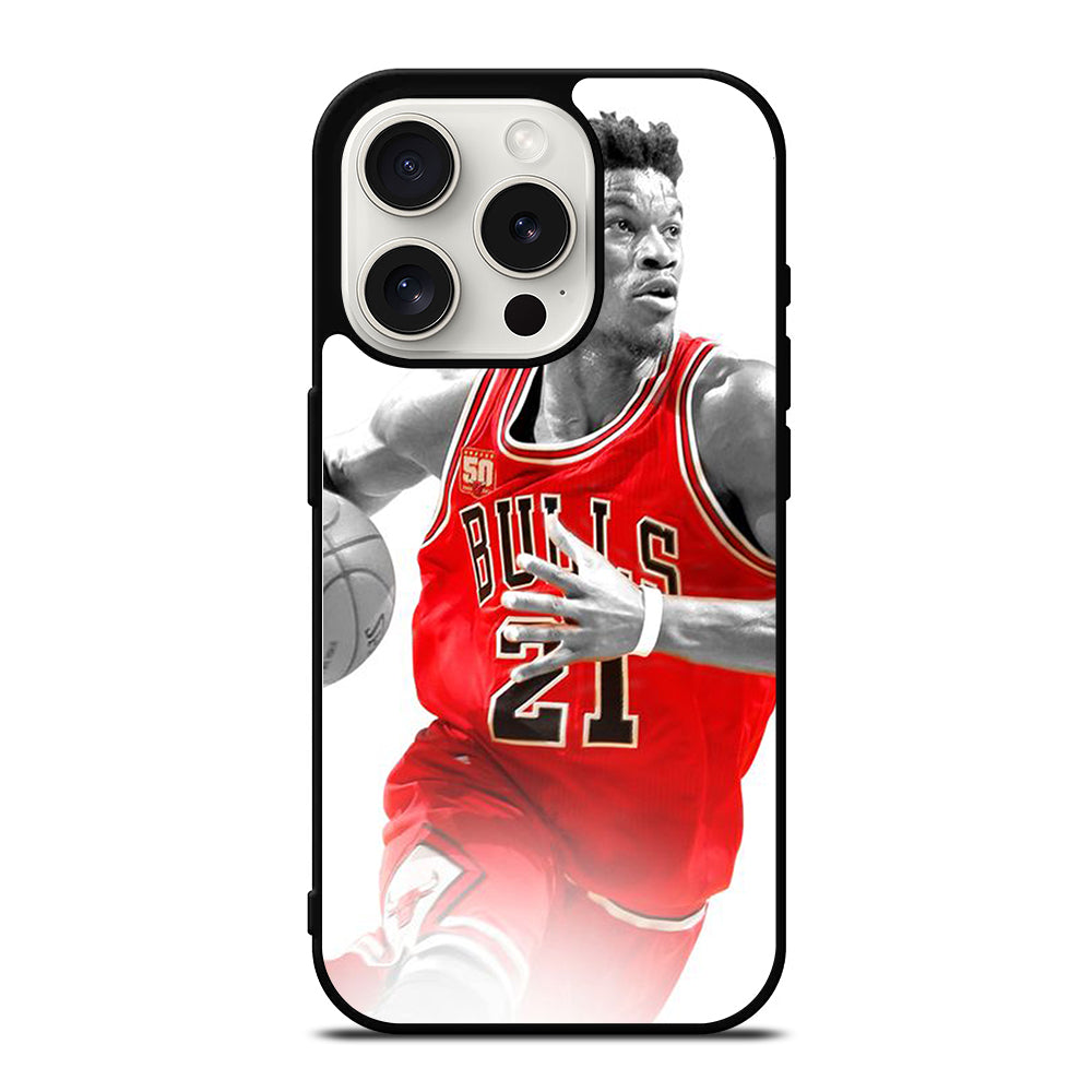 JIMMY BUTLER CHICAGO BULLS BASKETBALL iPhone 15 Pro Case Cover
