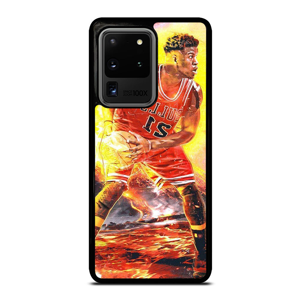 JIMMY BUTLER FLAME CHICAGO BULLS Samsung Galaxy S20 Ultra Case Cover