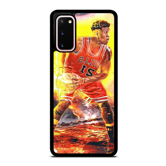 JIMMY BUTLER FLAME CHICAGO BULLS Samsung Galaxy S20 Case Cover