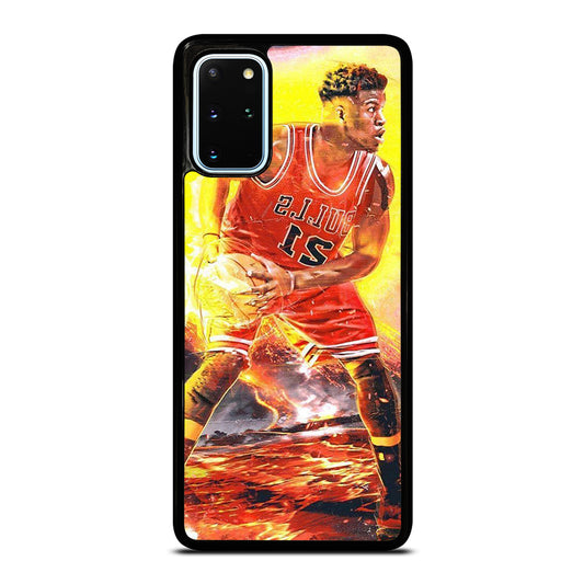 JIMMY BUTLER FLAME CHICAGO BULLS Samsung Galaxy S20 Plus Case Cover