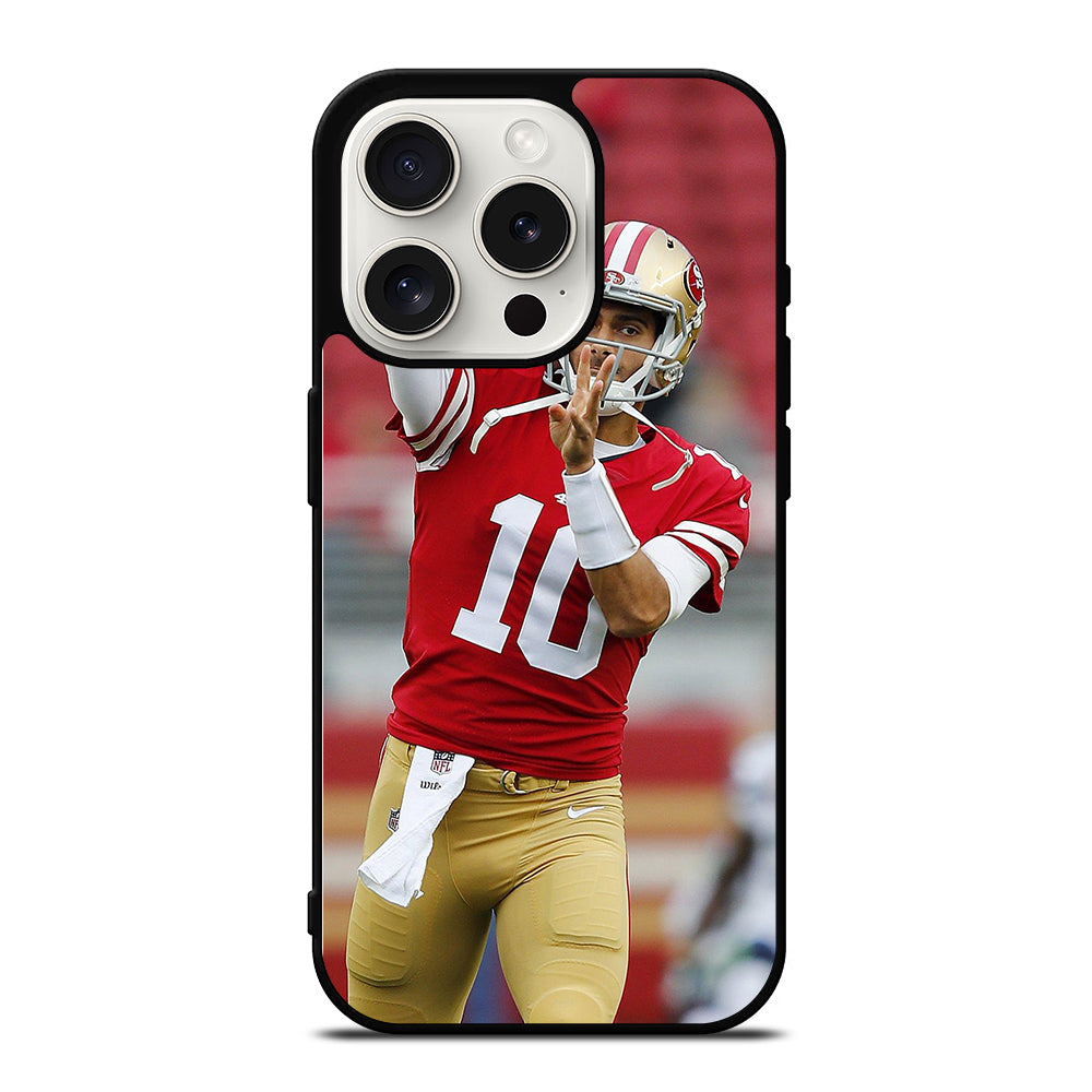 JIMMY GAROPPOLO 49ERS FOOTBALL iPhone 15 Pro Case Cover