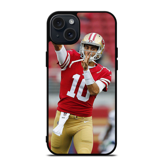 JIMMY GAROPPOLO 49ERS FOOTBALL iPhone 15 Plus Case Cover