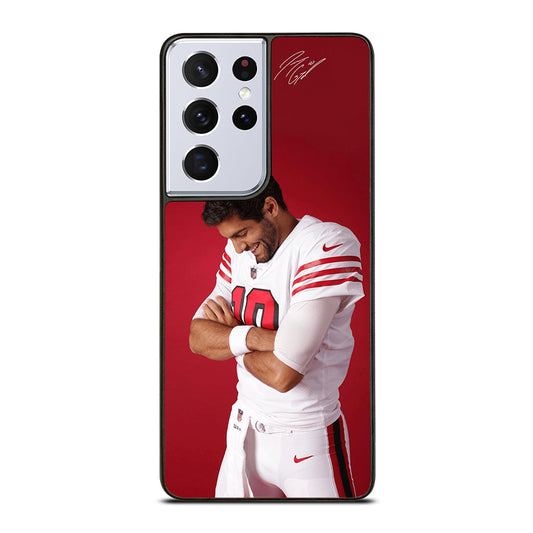 JIMMY GAROPPOLO 49ERS SIGNATURE Samsung Galaxy S21 Ultra Case Cover