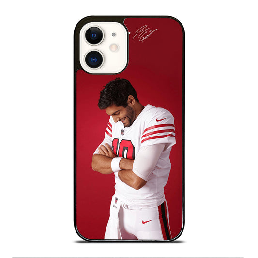 JIMMY GAROPPOLO 49ERS SIGNATURE iPhone 12 Case Cover