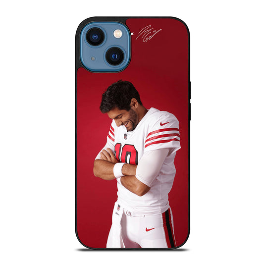JIMMY GAROPPOLO 49ERS SIGNATURE iPhone 14 Case Cover