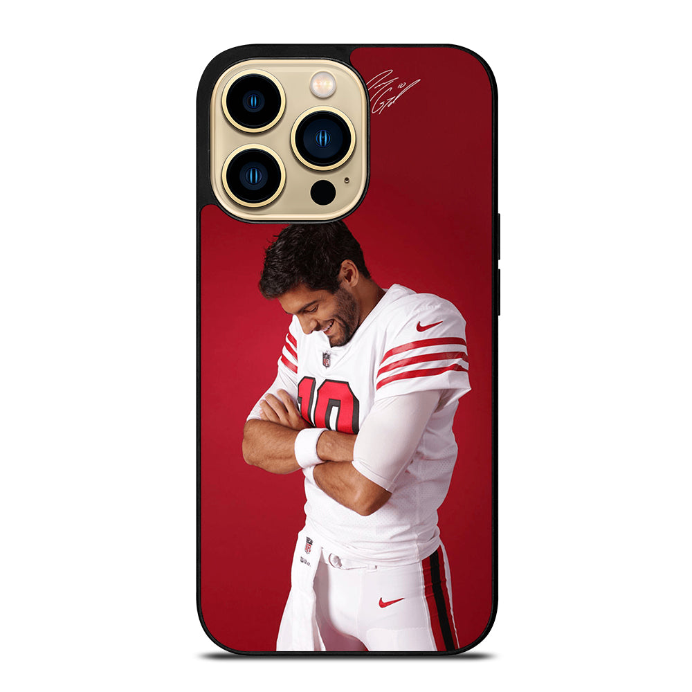 JIMMY GAROPPOLO 49ERS SIGNATURE iPhone 14 Pro Max Case Cover