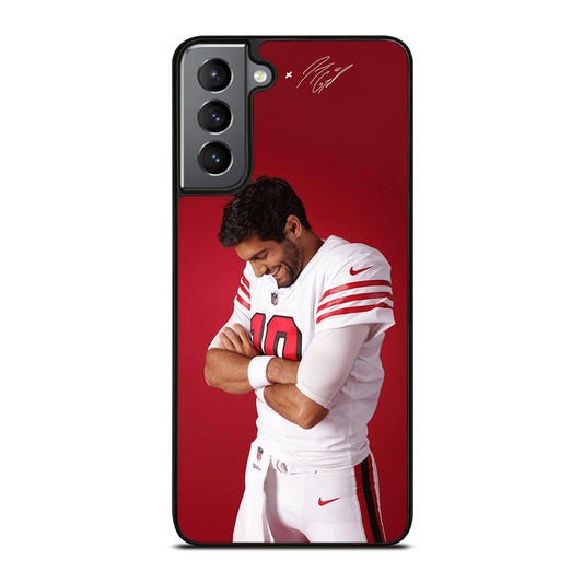 JIMMY GAROPPOLO 49ERS SIGNATURE Samsung Galaxy S21 Plus Case Cover
