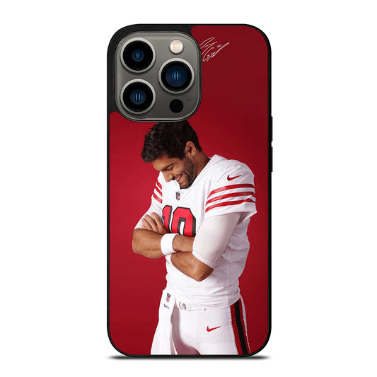 JIMMY GAROPPOLO 49ERS SIGNATURE iPhone 13 Pro Case Cover