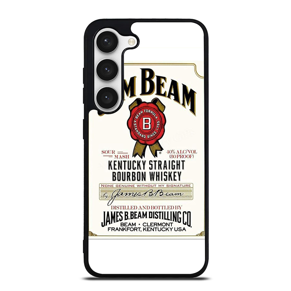 JIM BEAM BOURBON WHISKEY LABEL Samsung Galaxy S23 Case Cover
